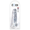 King Cock Gode transparent King Cock 18 x 4.7cm